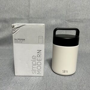 Simple Modern Provision Food Jar 12oz Winter White Insulated Stainless Steel